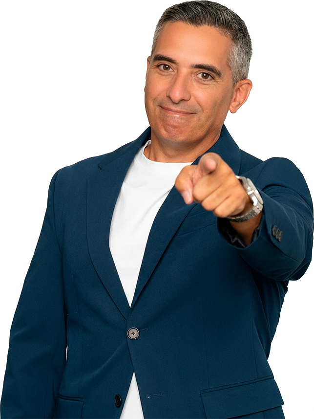 Juan Hierro apuntado al frente